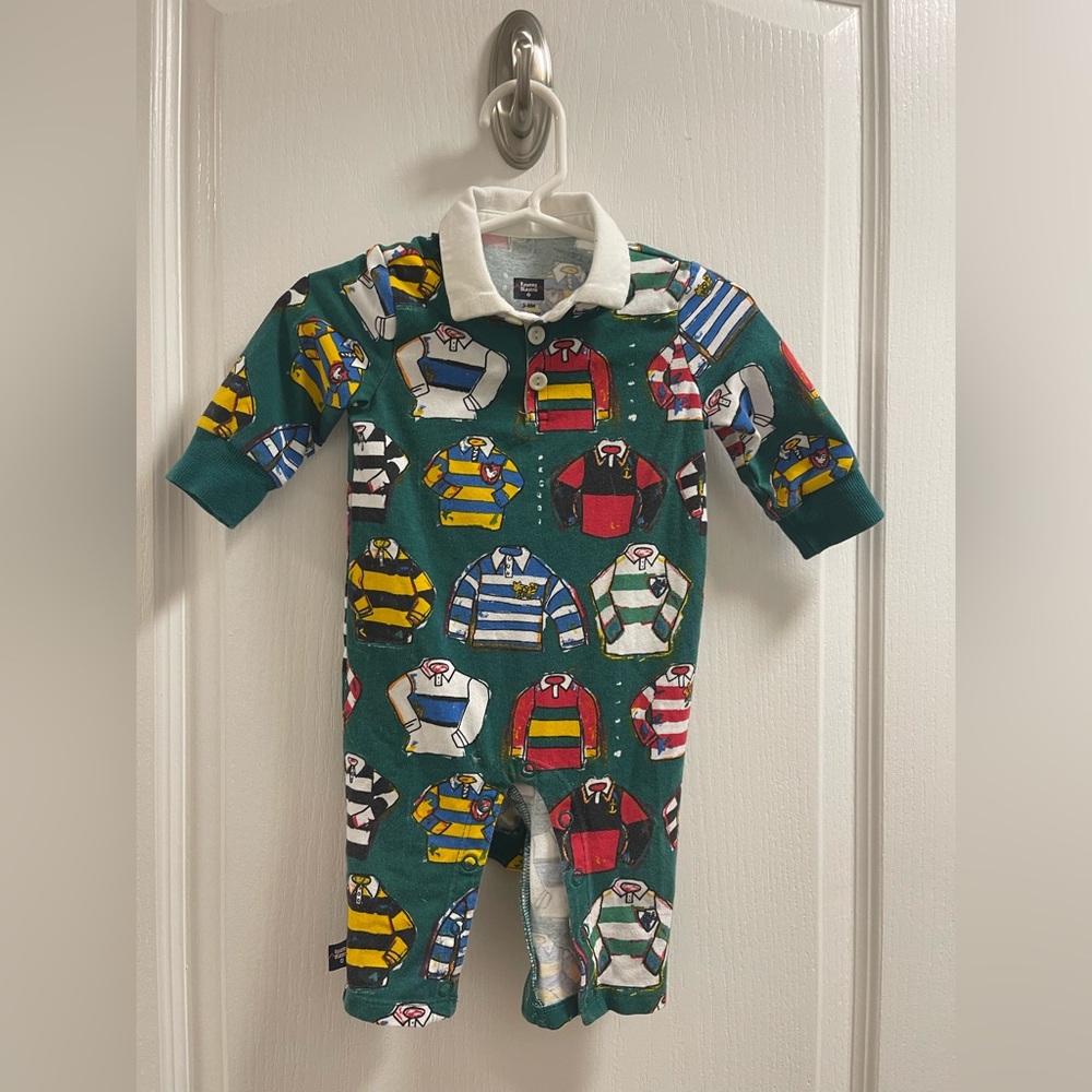 Rowing Blazers Multicolor Striped Kids Footie